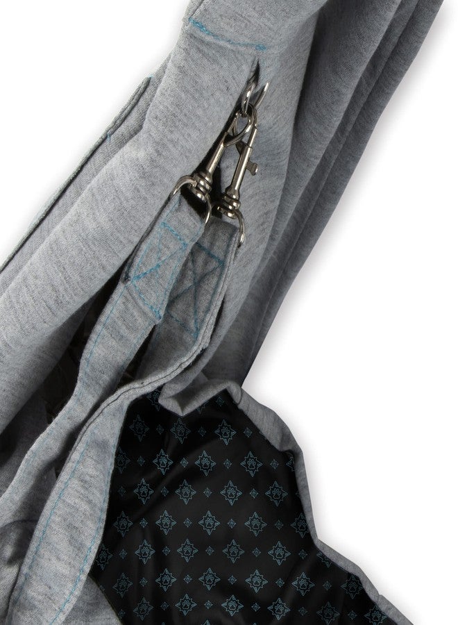 Sherpa Sling Hands-Free Wearable Pet Carrier - Gray, One Size - Image 3